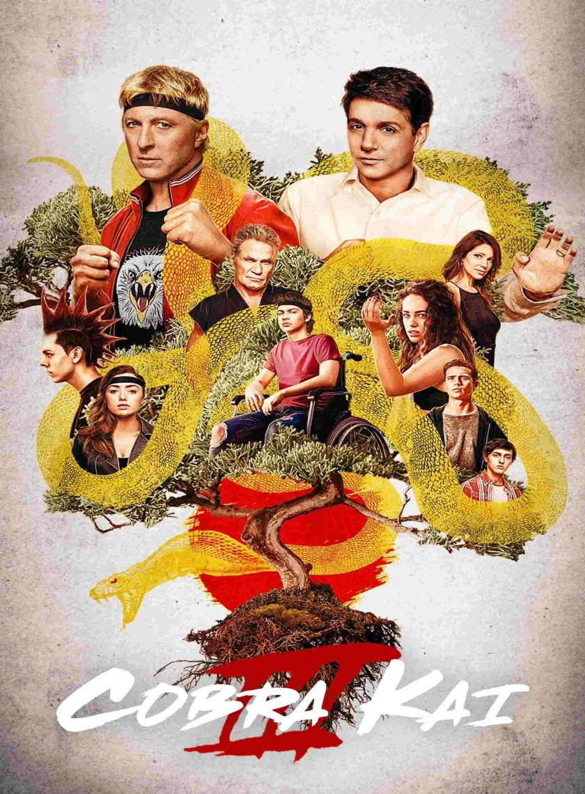 Cobra Kai S03 (2021) (Hindi + English) Dual Audio Completed Web Series HEVC ESub