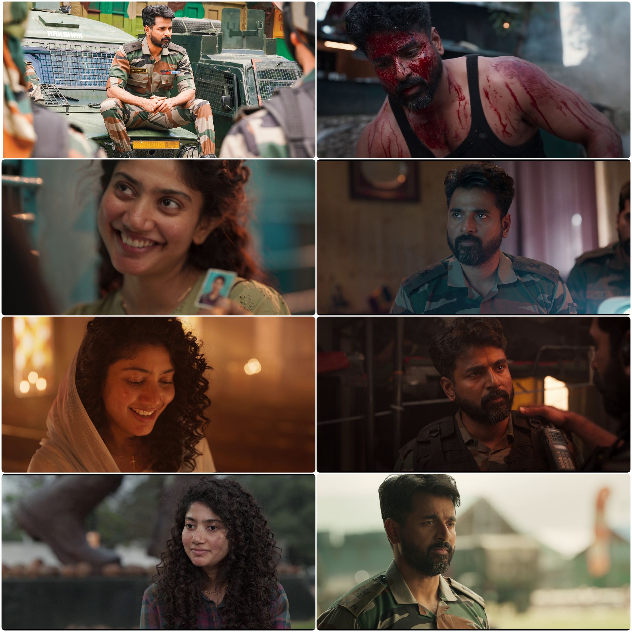 Amaran (2024) (Hindi + Tamil) Dual Audio UnCut South Movie HD ESub Screenshot