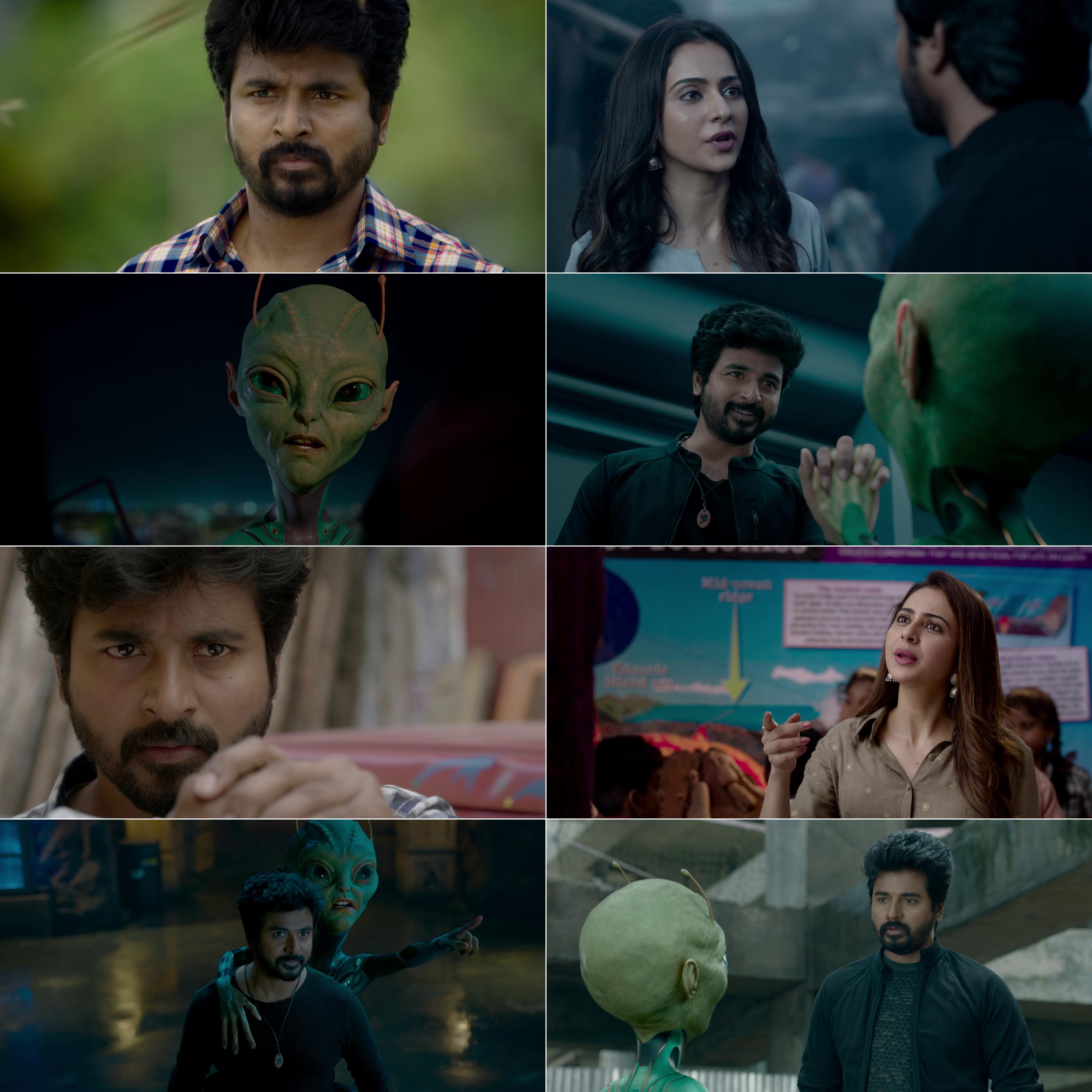 Ayalaan (2024) (Hindi + Tamil) Dual Audio UnCut South Movie HD ESub Screenshot