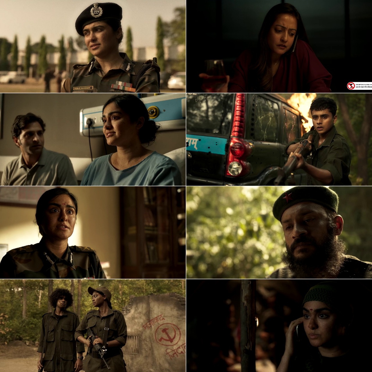 Bastar - The Naxal Story (2024) {Hindi + Telugu} Dual Audio UnCut Movie HD ESub Screenshot