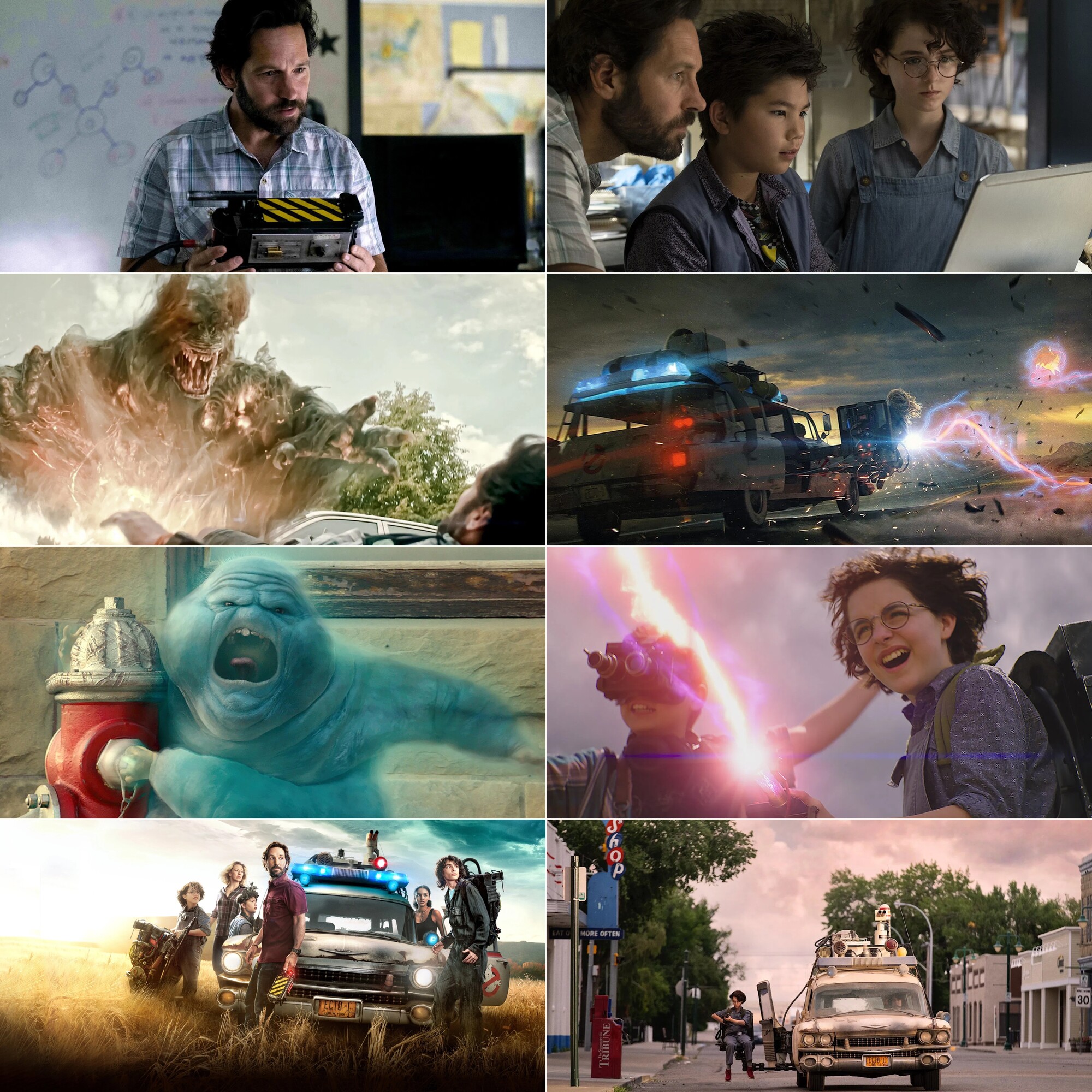 Ghostbusters - Afterlife (2021) (Hindi + English) Dual Audio Hollywood Movie BluRay HD ESub Screenshot