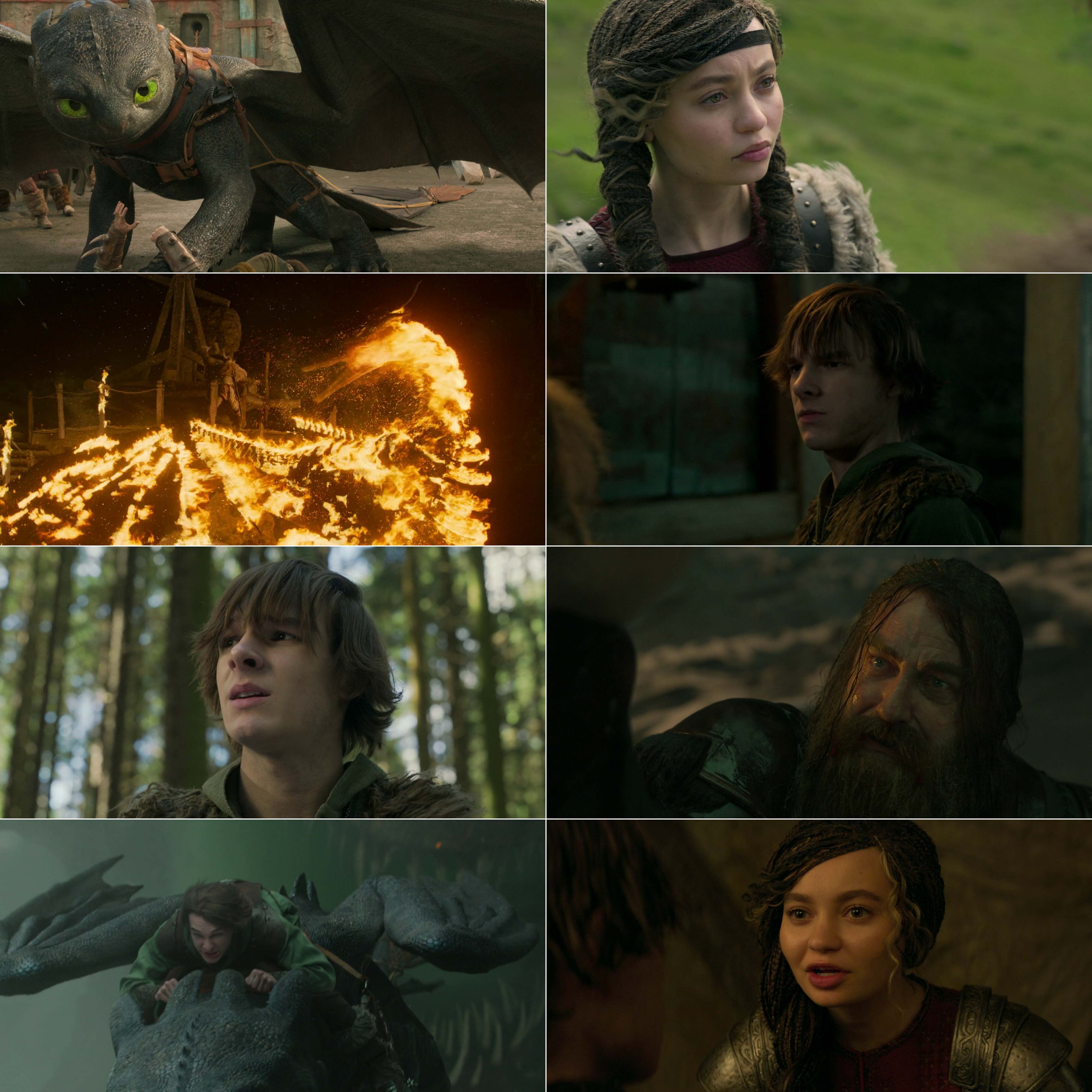 How to Train Your Dragon (2025) (Hindi + English) Dual Audio Hollywood Movie HD ESub Screenshot