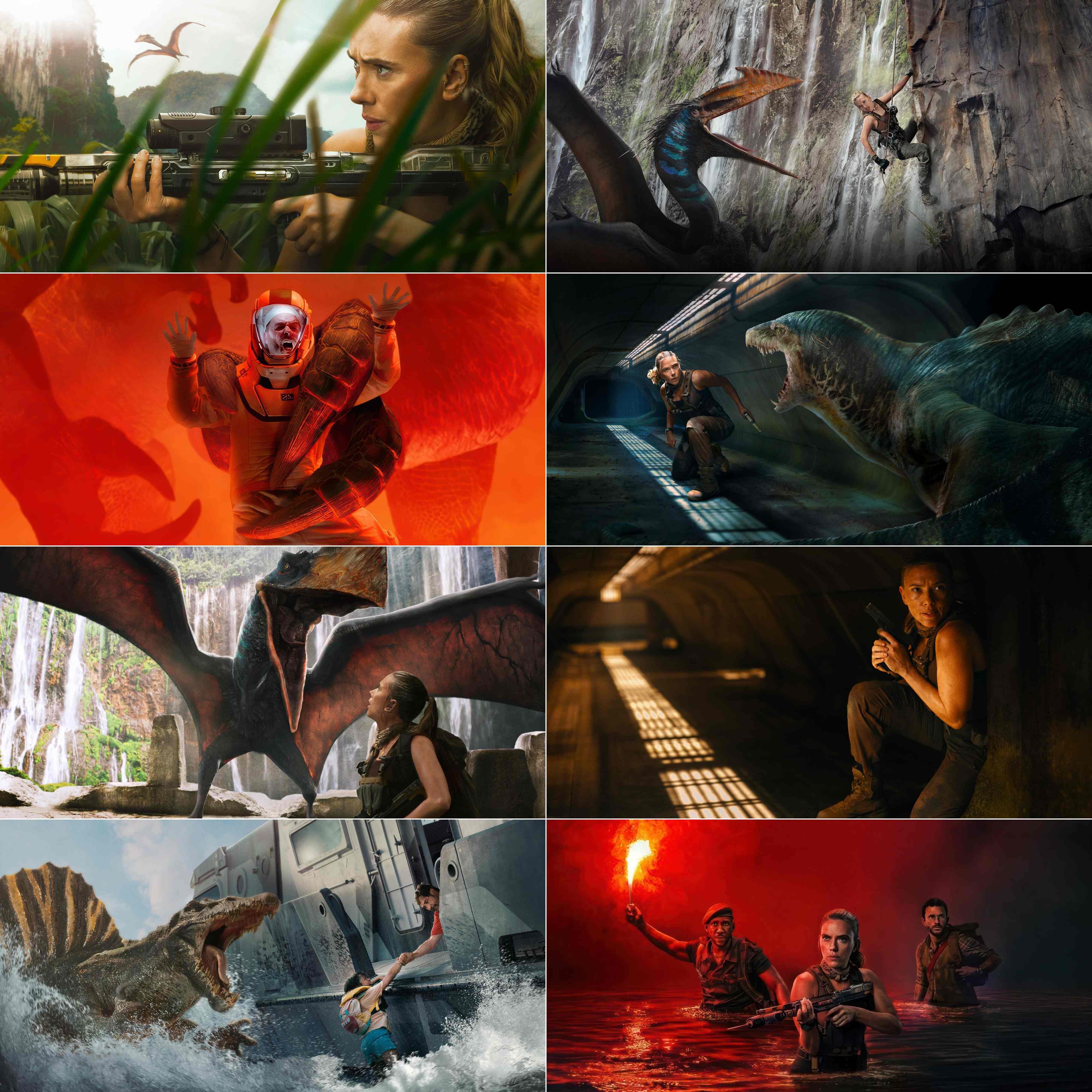 Jurassic World Rebirth (2025) (Hindi + English) Dual Audio Hollywood Movie HD ESub Screenshot