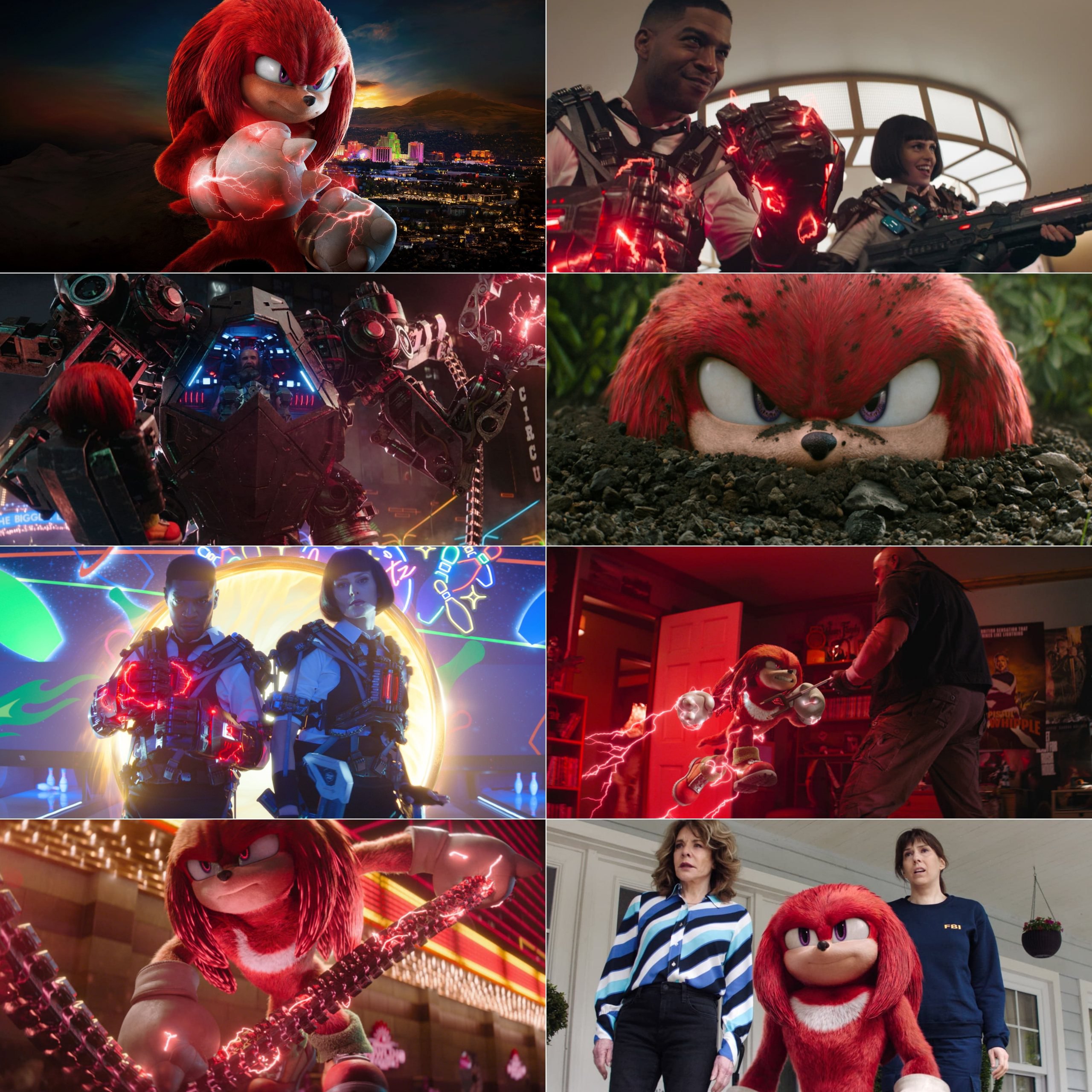 Knuckles S01 (2024) (Hindi + English) Dual Audio Completed Web Series HEVC ESub Screenshot