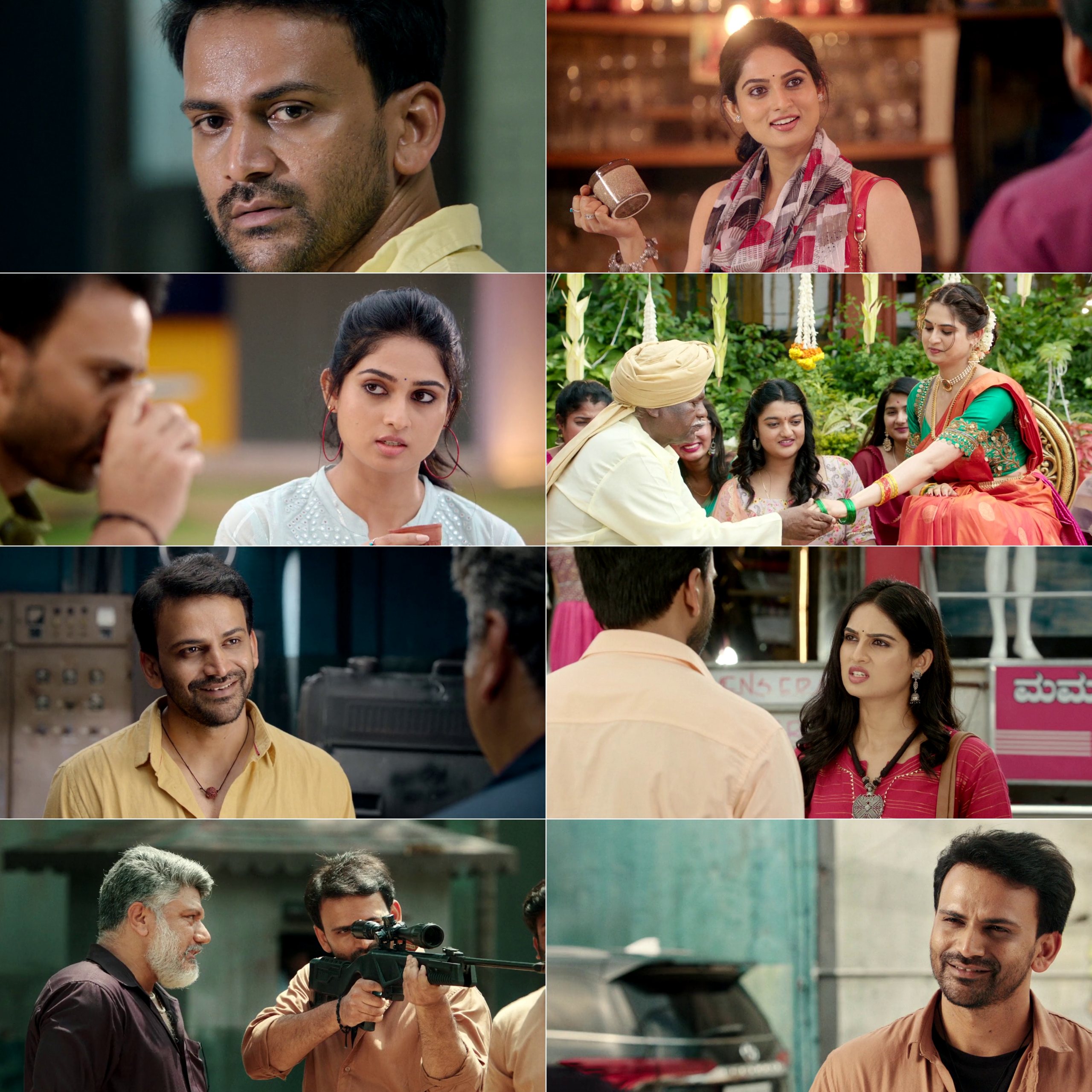Kotee (2024) (Hindi + Kannada) Dual Audio UnCut South Movie HD ESub Screenshot