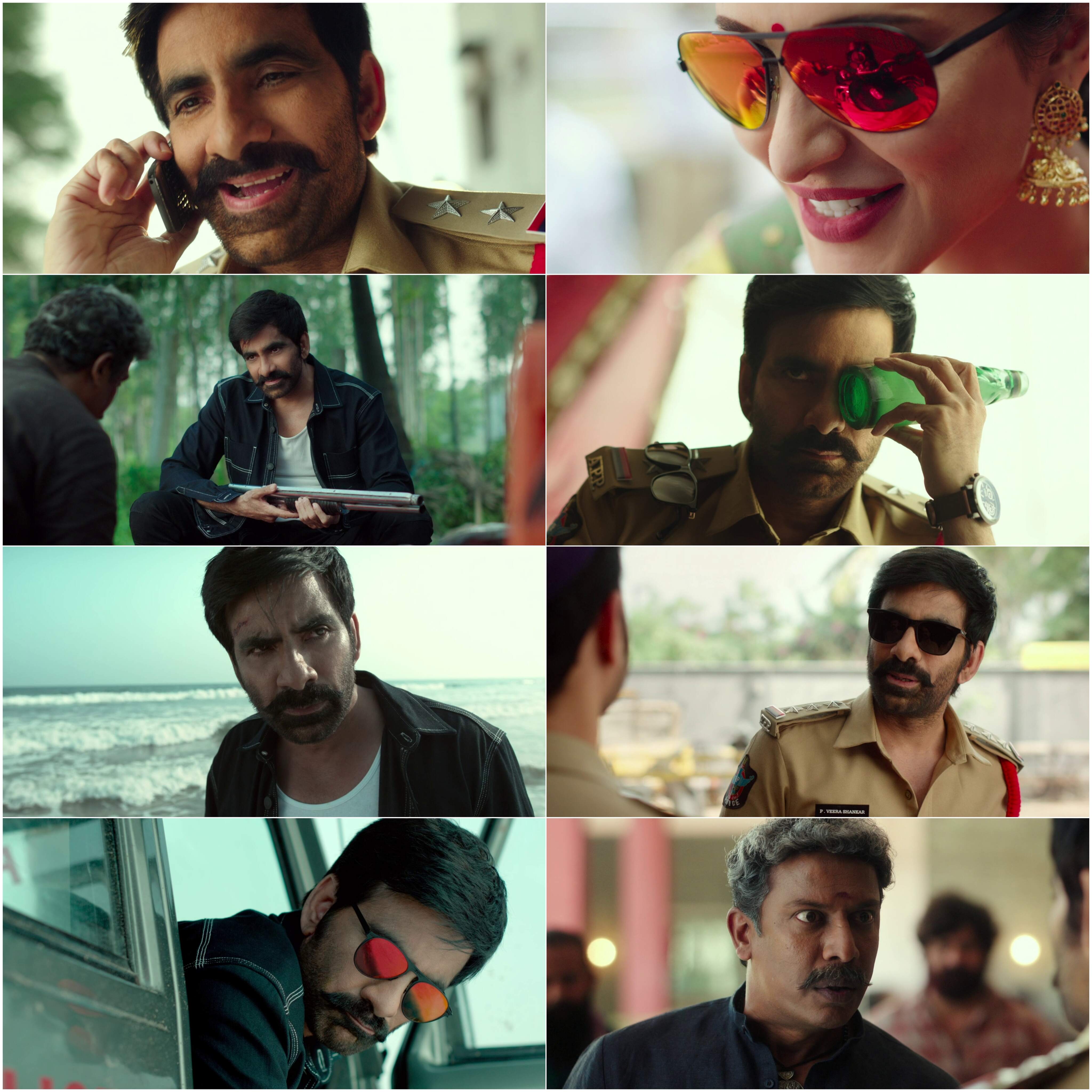 Krack (2021) (Hindi + Telugu) Dual Audio UnCut South Movie HD ESub Screenshot