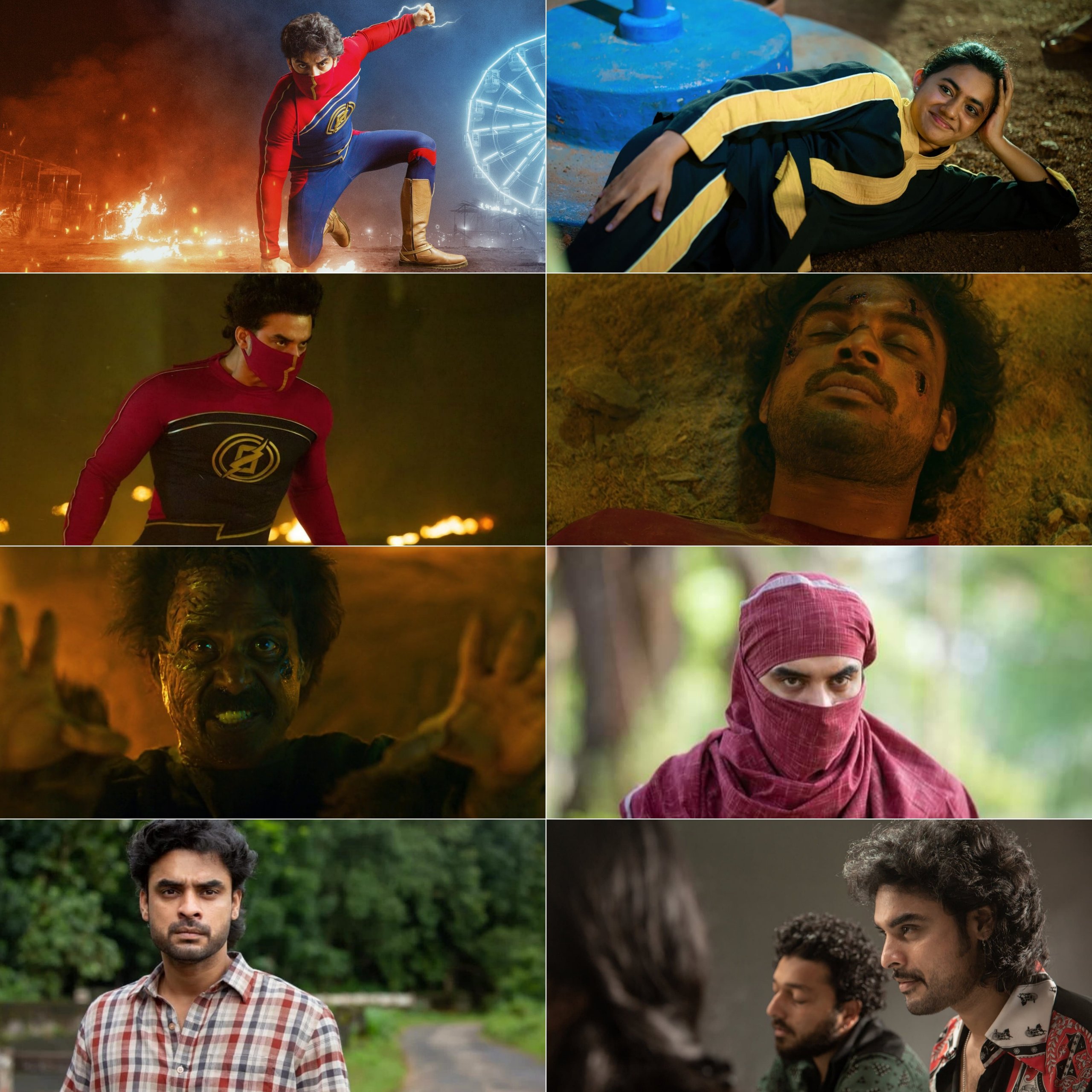 Minnal Murali (2021) (Hindi + Malayalam) Dual Audio UnCut Movie HD ESub Screenshot
