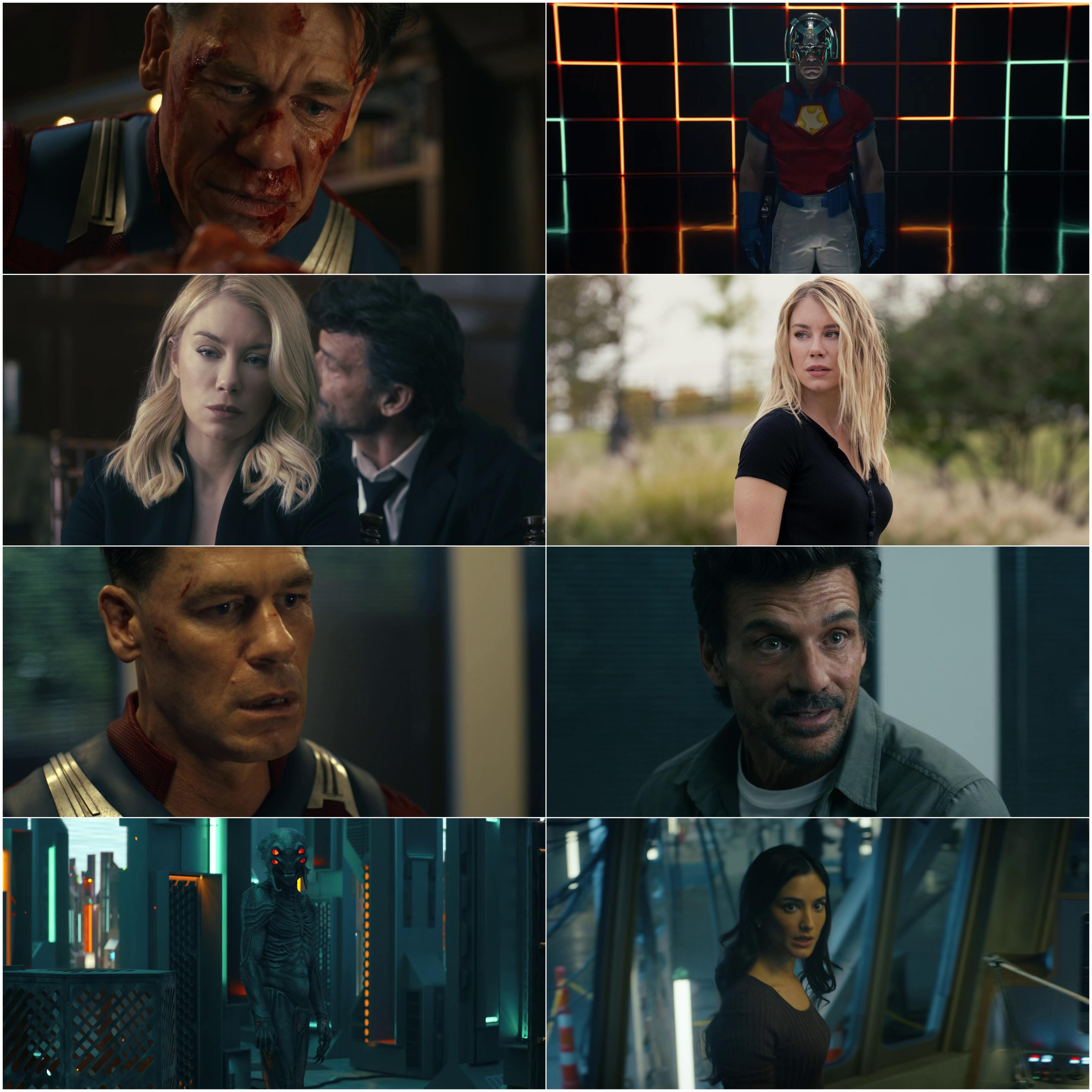Peacemaker S02 (2025) (Hindi + English) Dual Audio Completed Web Series HEVC ESub Screenshot