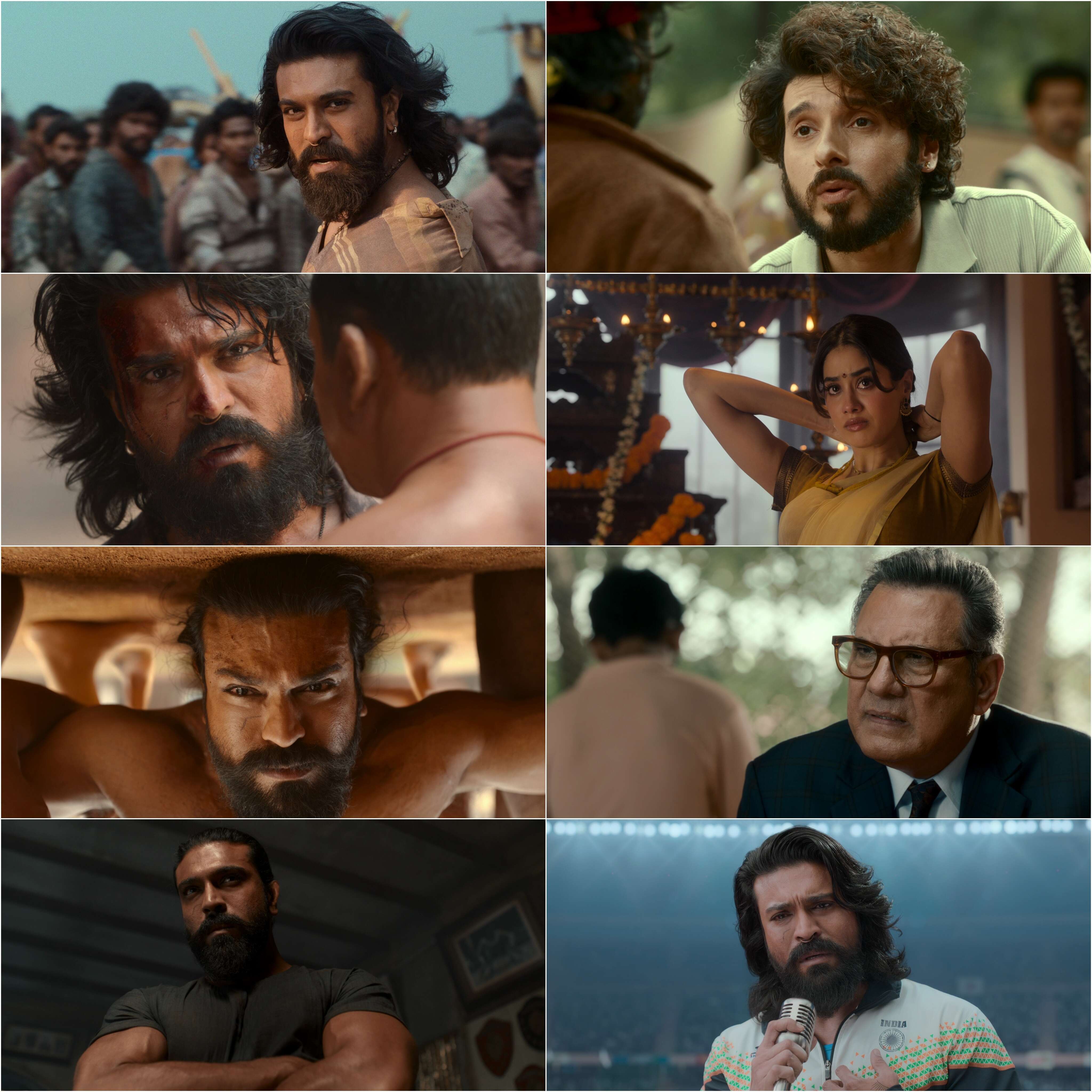 Peddi (2026) (Hindi + Telugu) Dual Audio UnCut South Movie HD ESub Screenshot