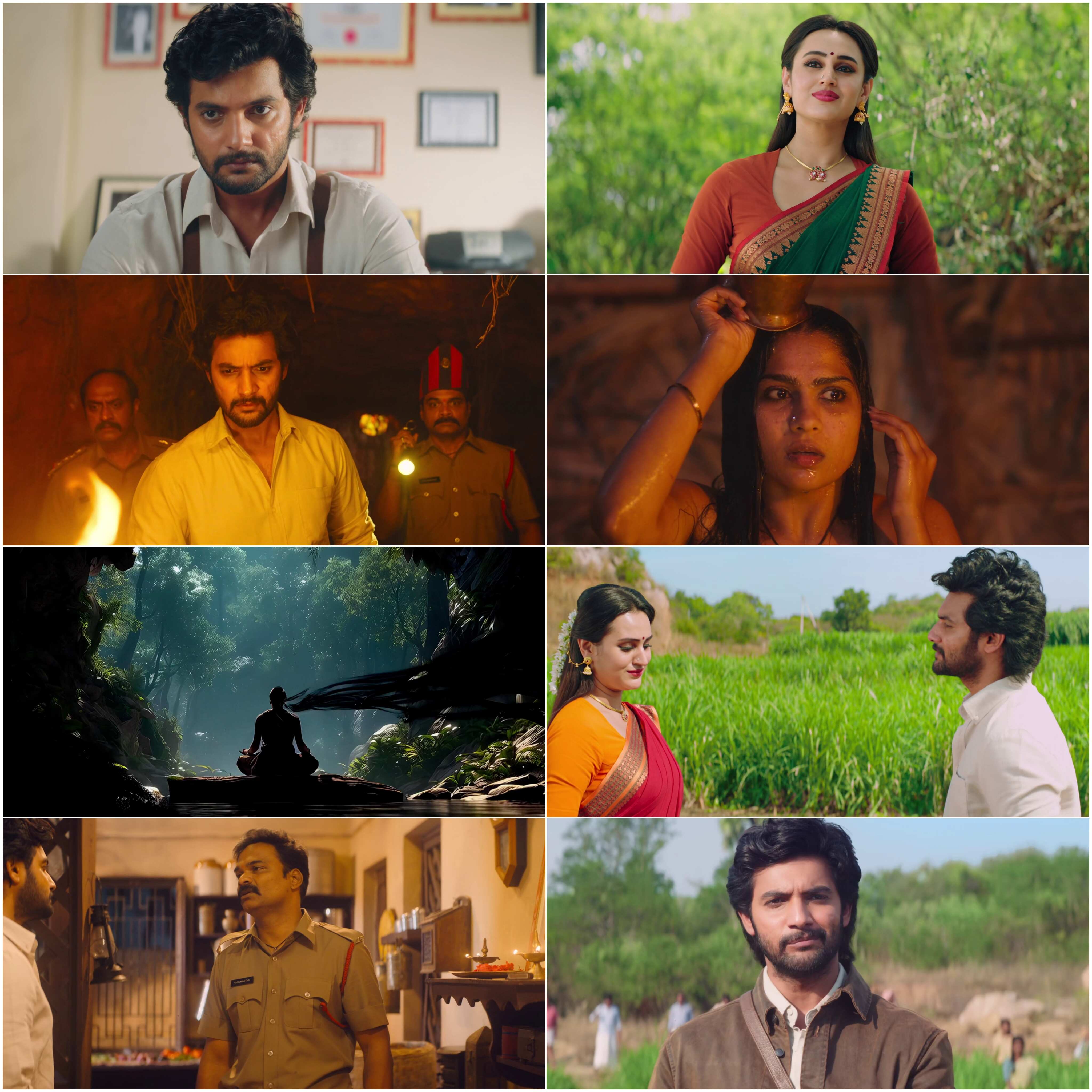 Shambhala (2025) (Hindi (Clear) + Telugu) Dual Audio South UnCut Movie HD ESub Screenshot