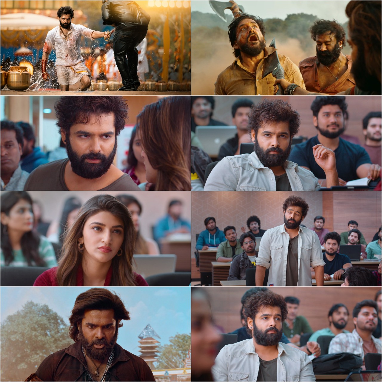 Skanda (2023) {Hindi + Telugu} Dual Audio Full Movie UnCut HD ESub Screenshot
