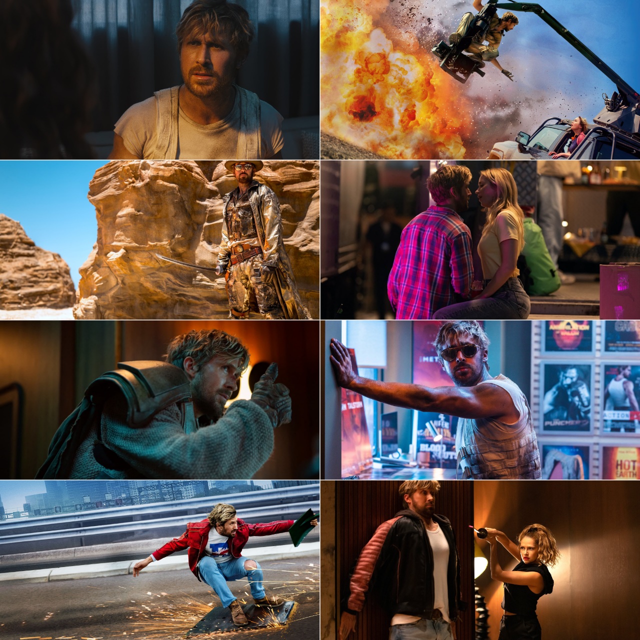 The Fall Guy (2024) {Hindi + English} Dual Audio Movie HD ESub Screenshot