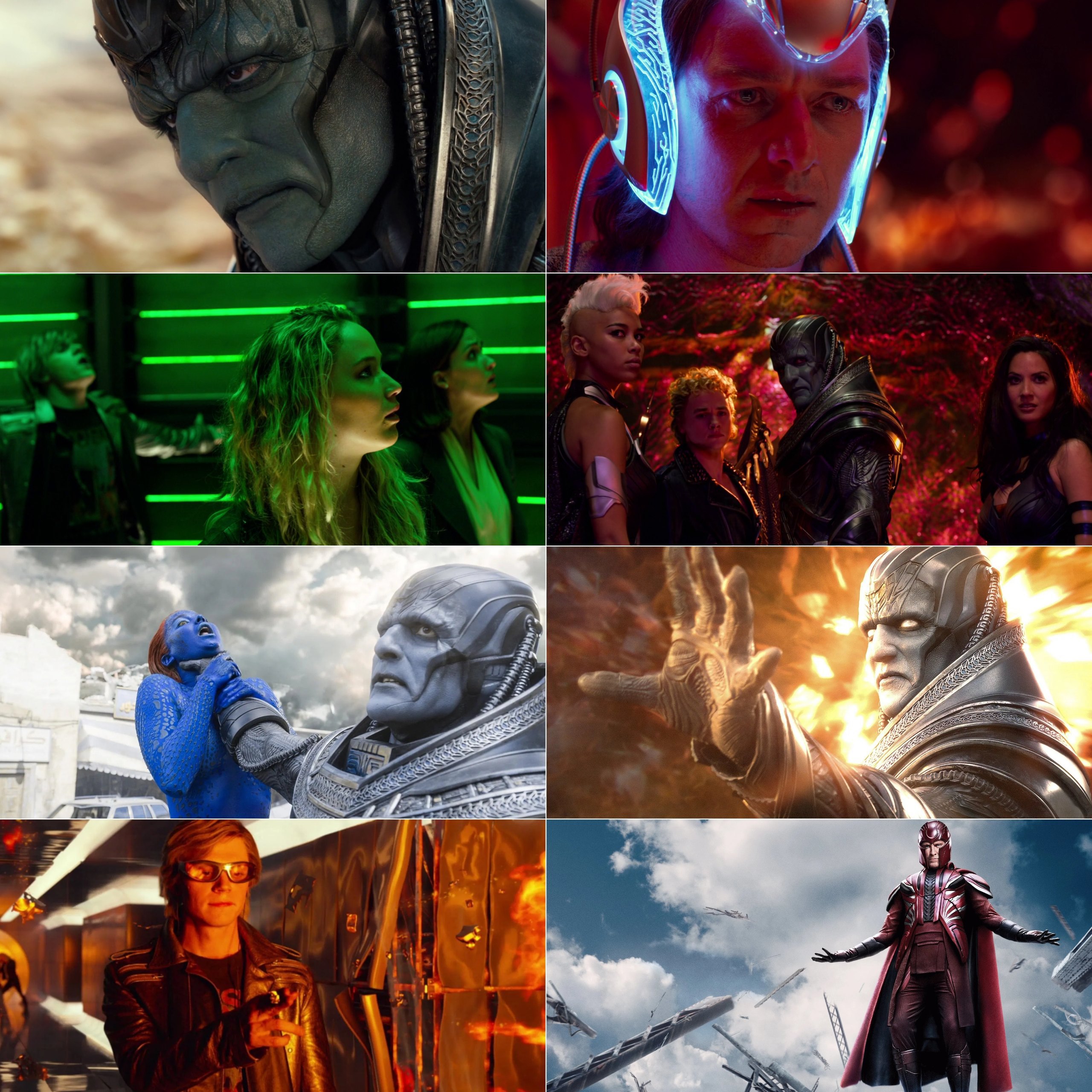 X-Men - Apocalypse (2016) (Hindi + English) Dual Audio Hollywood Movie BluRay HD ESub Screenshot
